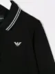 Emporio Armani Kids قميص بولو بأكمام طويلة