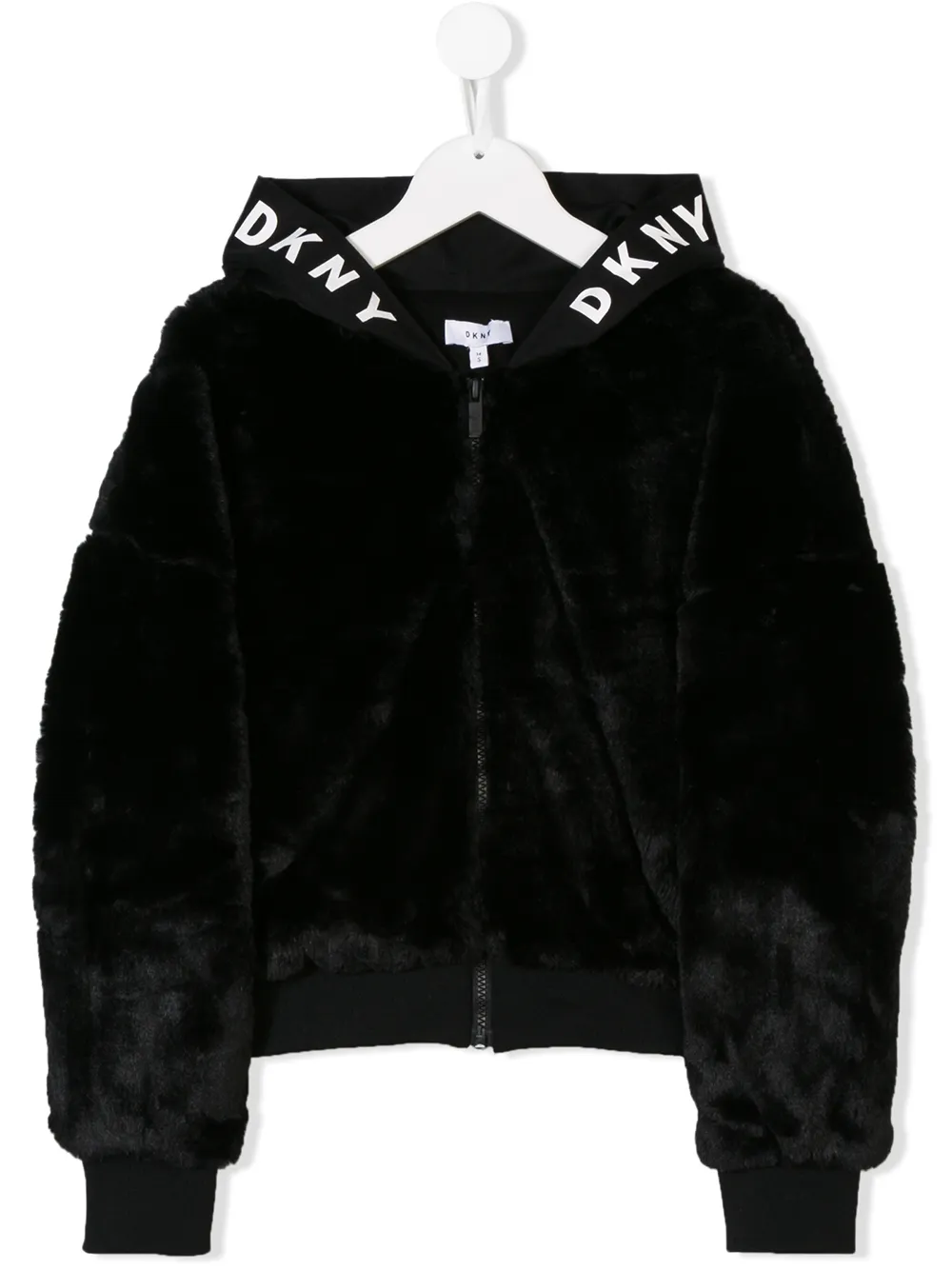 dkny fluffy jacket