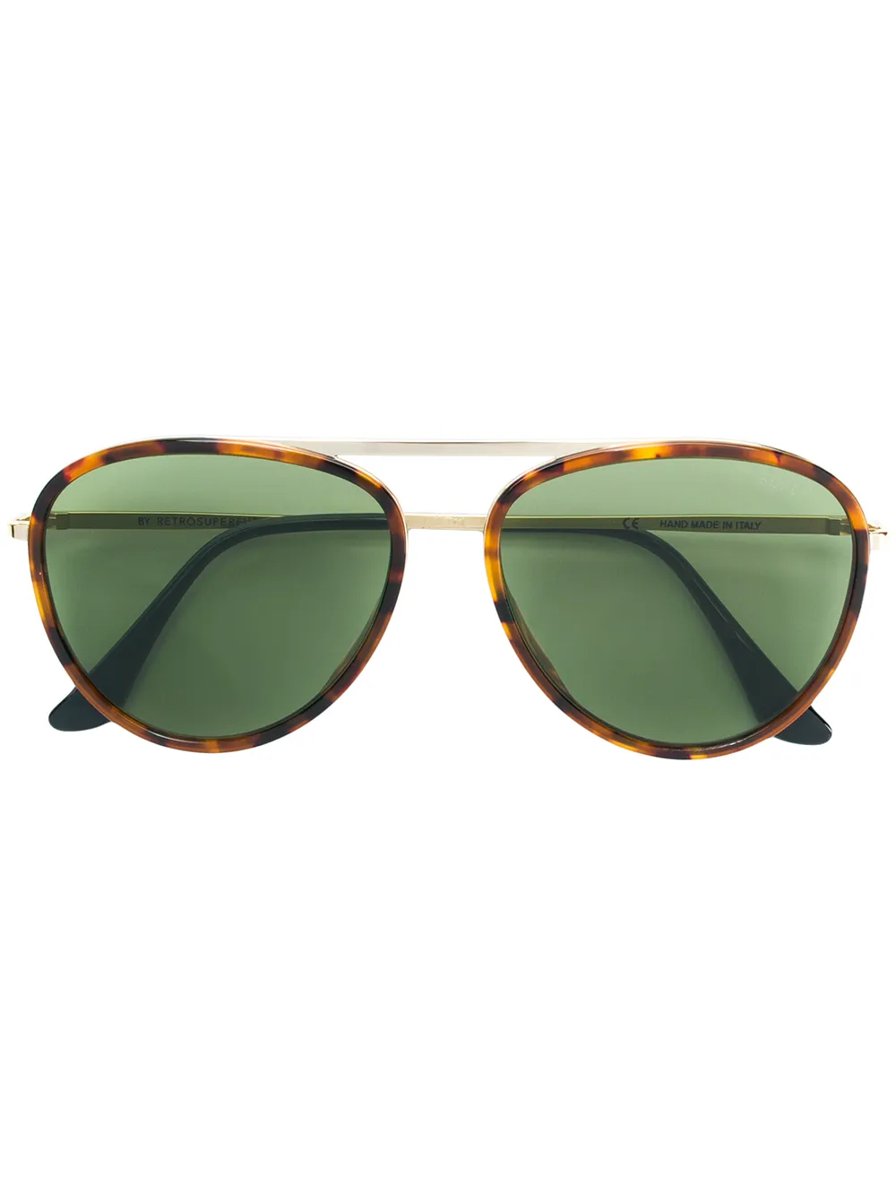 

Retrosuperfuture lentes de sol Ideal estilo piloto - Verde