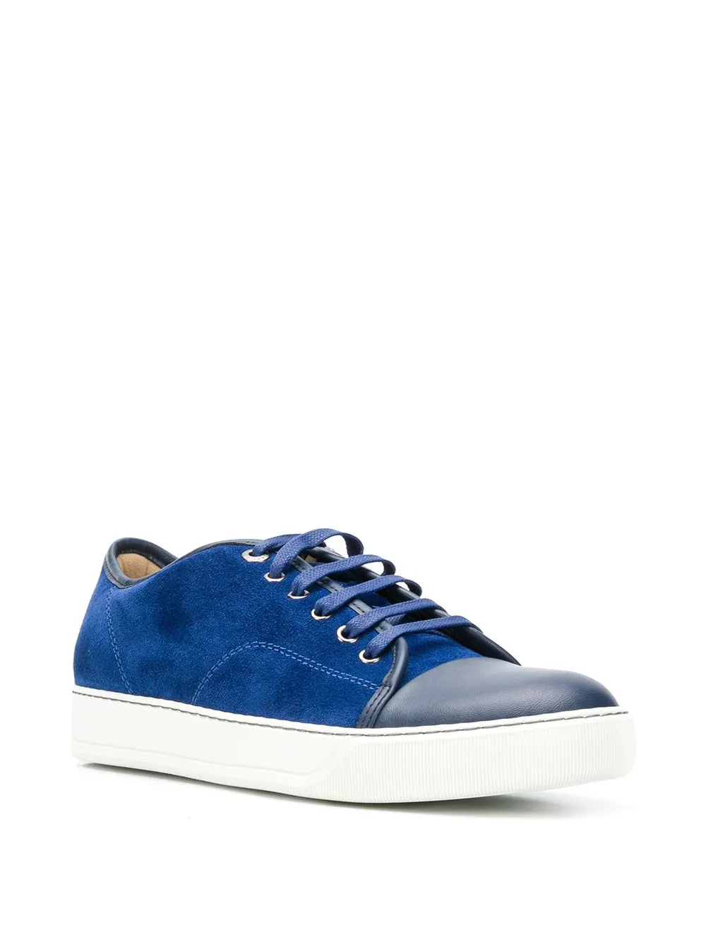 Lanvin sneakers met bewerkte neus Blauw