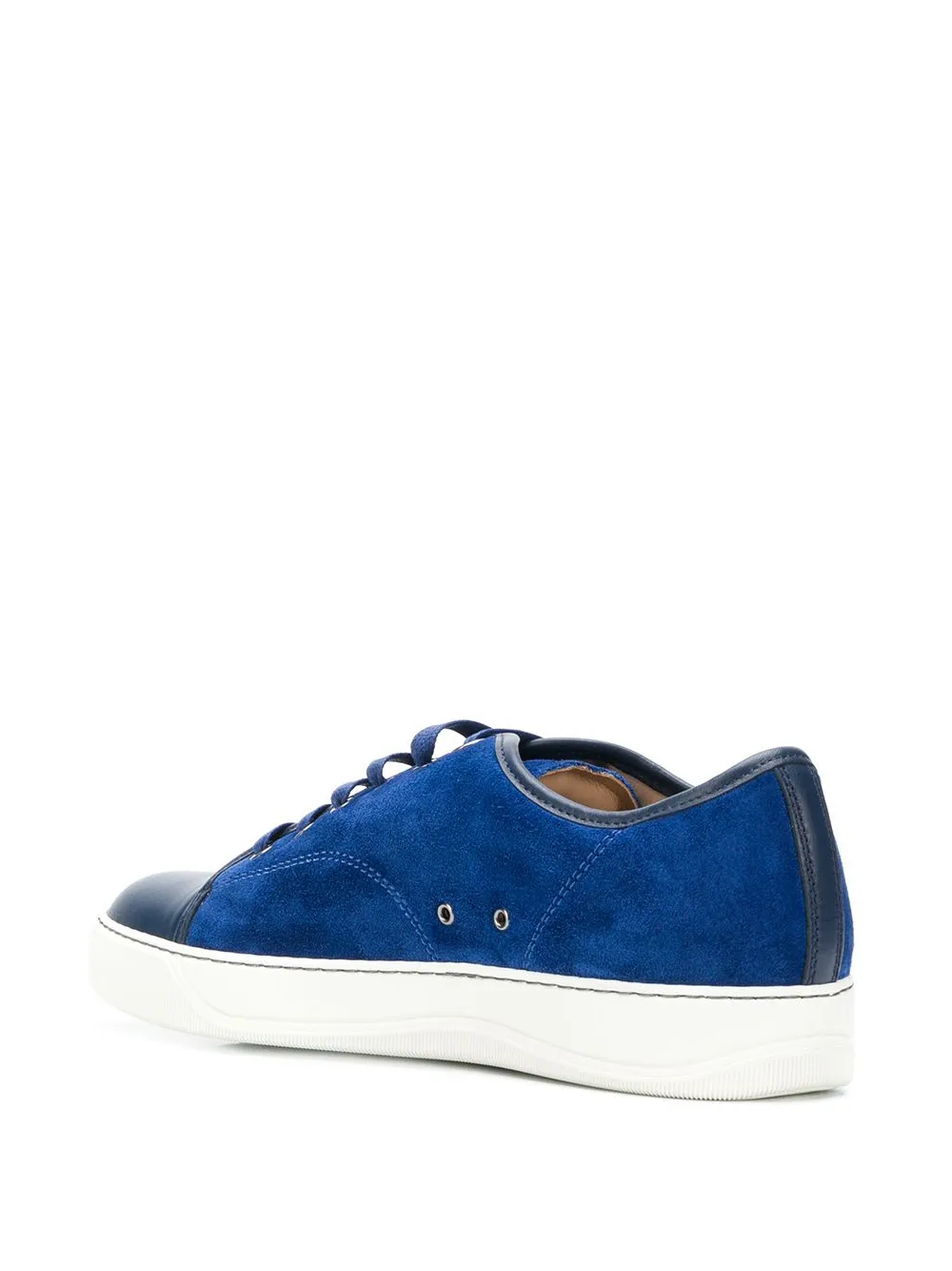 Lanvin sneakers met bewerkte neus Blauw