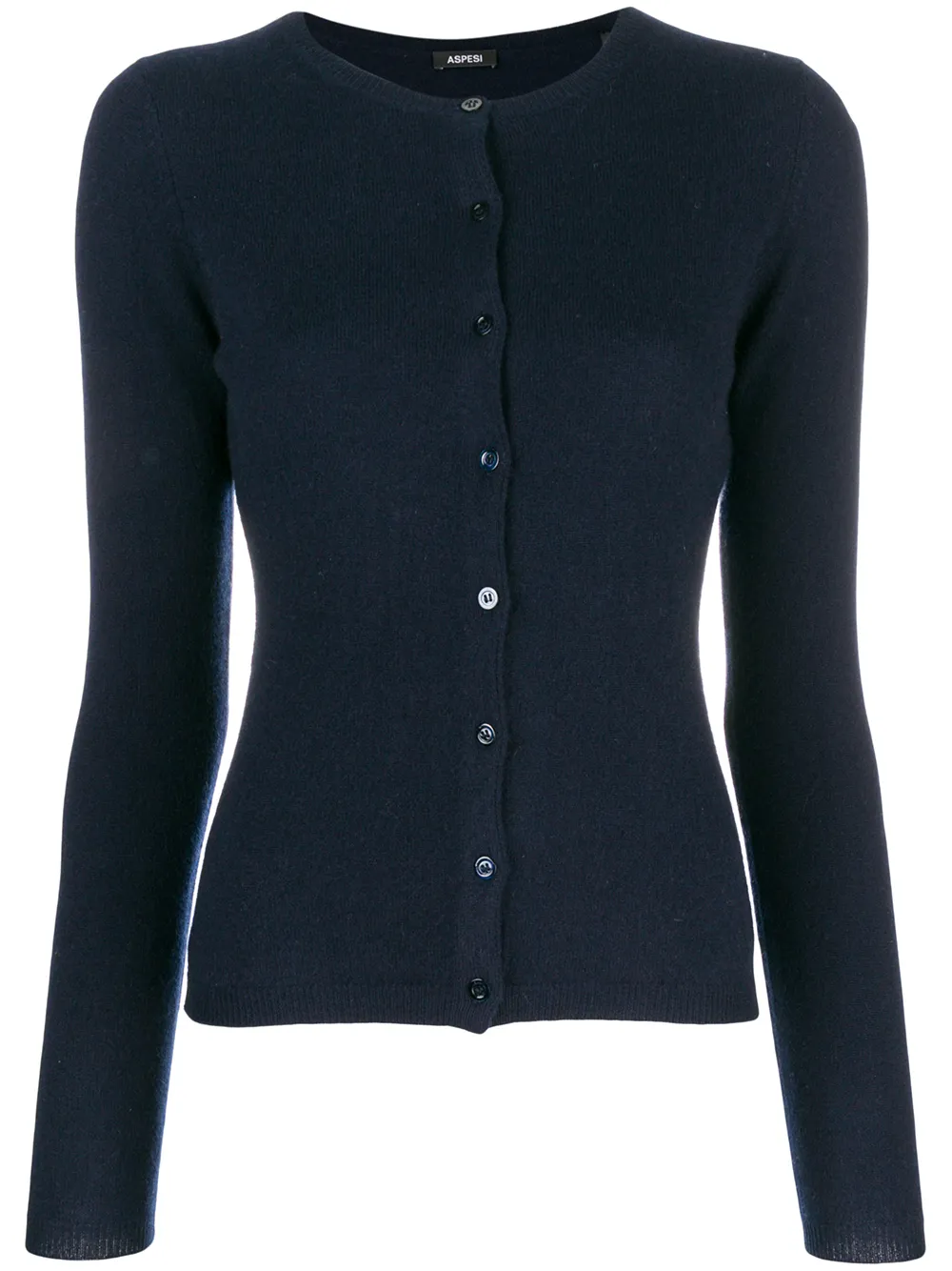 ASPESI Cardigan aderente - Blu