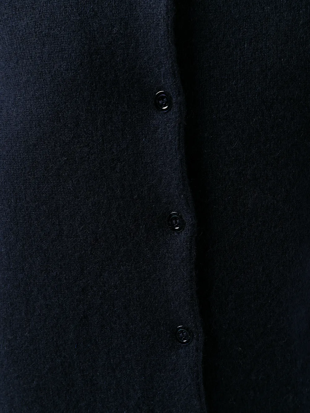 ASPESI getailleerd kasjmier vest Blauw