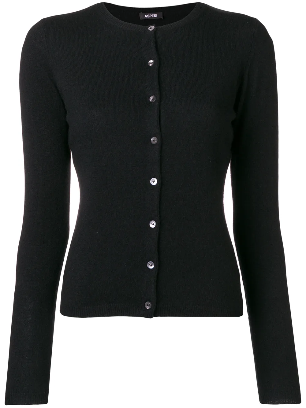 

ASPESI cashmere fitted cardigan - Black