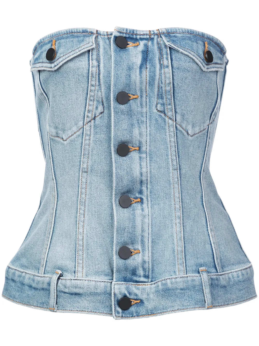 alexander wang denim top