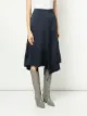 Tibi asymmetric draped skirt