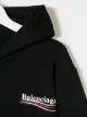 Balenciaga Kids logo-print long-sleeved hoodie