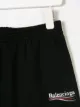 Balenciaga Kids شورت بشعار مطبوع