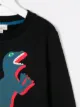Paul Smith Junior كنزة دينو بطباعة