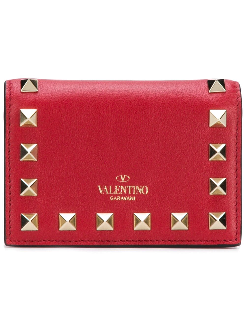 фото Valentino кошелек Valentino Garavani Compact Rockstud