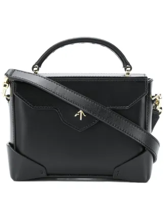 Manu Atelier Structured Tote Bag Farfetch Manu Atelier Structured Tote Bag