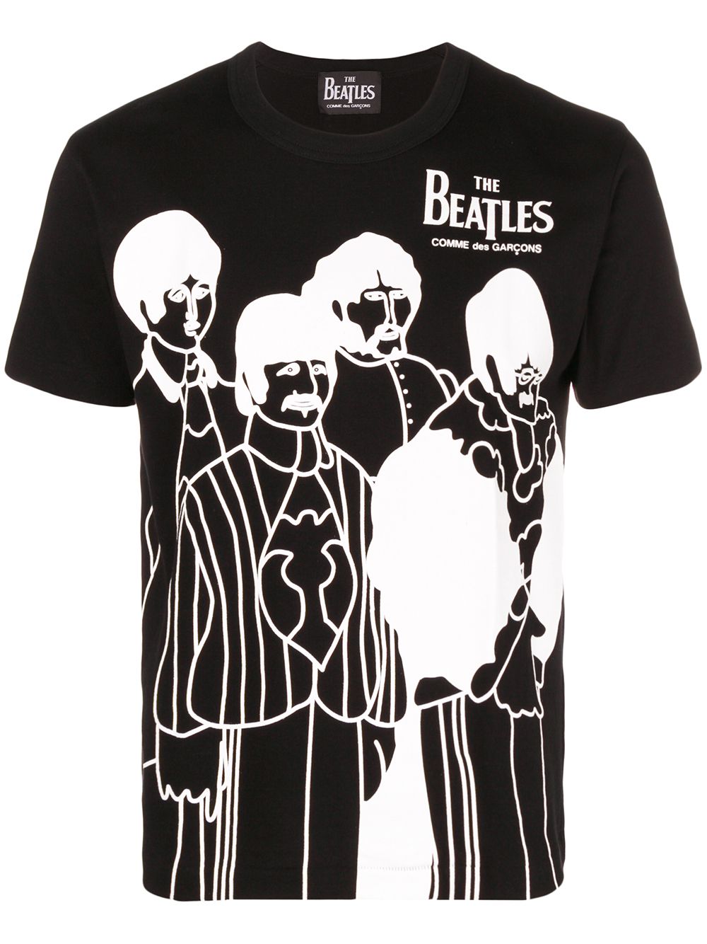 comme des garcons beatles t shirt