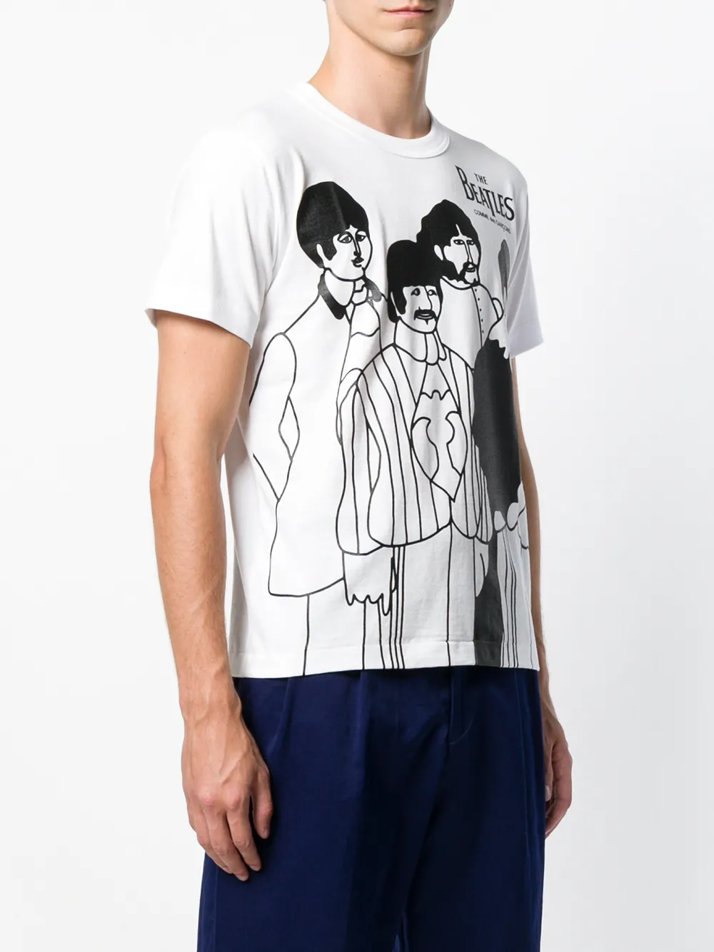 фото The beatles x comme des garçons футболка 'the beatles'