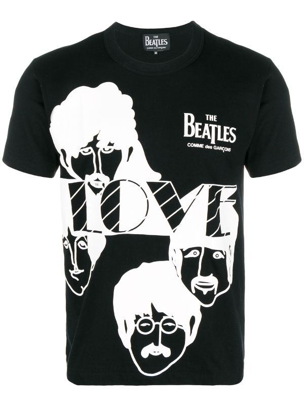 Fashion comme des garcons beatles shirt