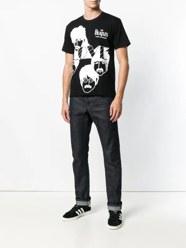 Comme Des Garcons☆CDG コラボ THE BEATLES モノクロ Tシャツ The Beatles x Comme des Garçons – Frans Boone Store