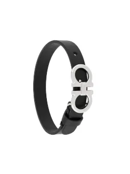 Men S Salvatore Ferragamo Bracelets Farfetch Double Gancini Bracelet