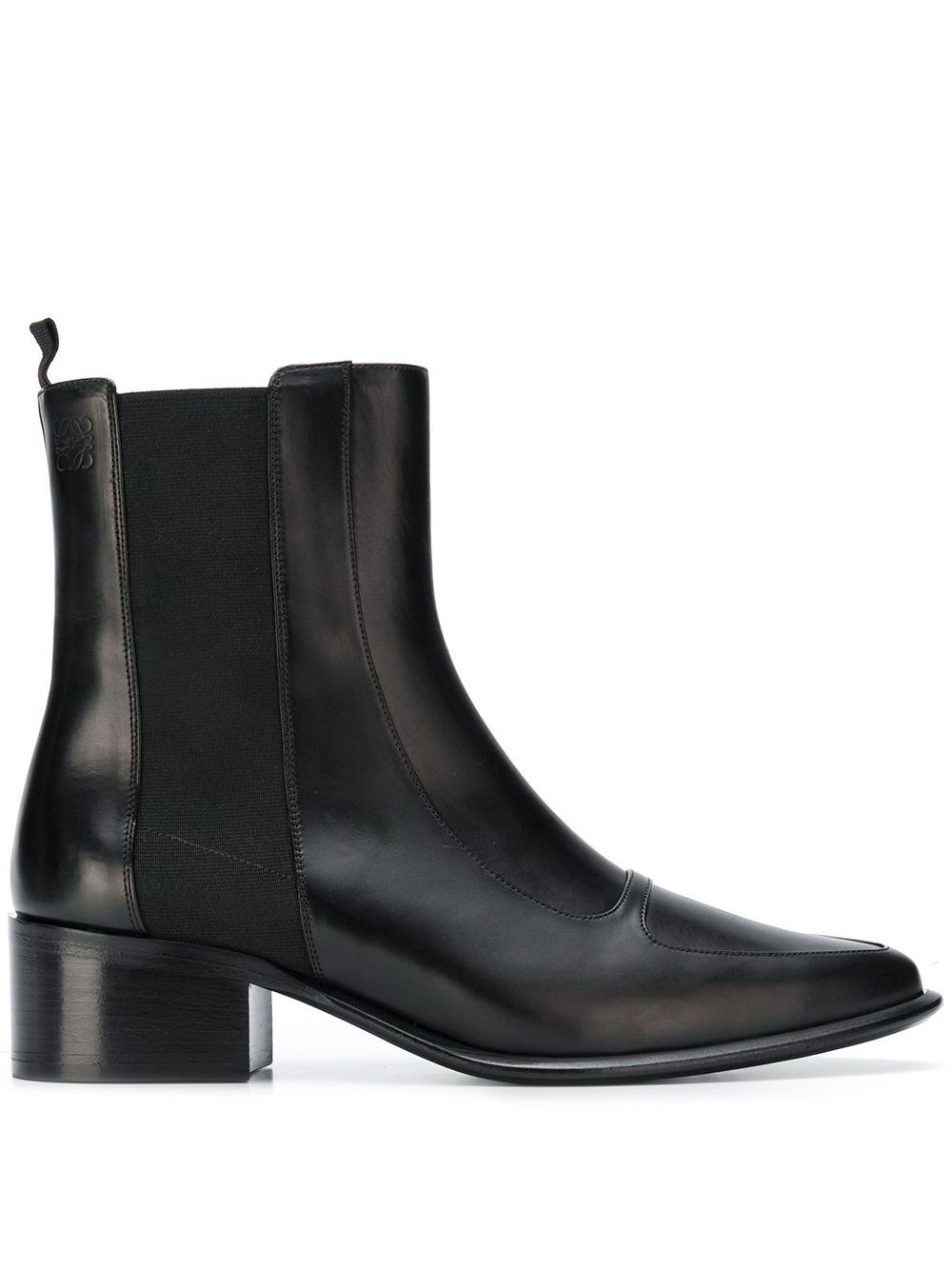 фото Loewe block heel ankle boots