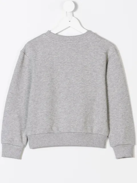 GUCCI bow print sweatshirt