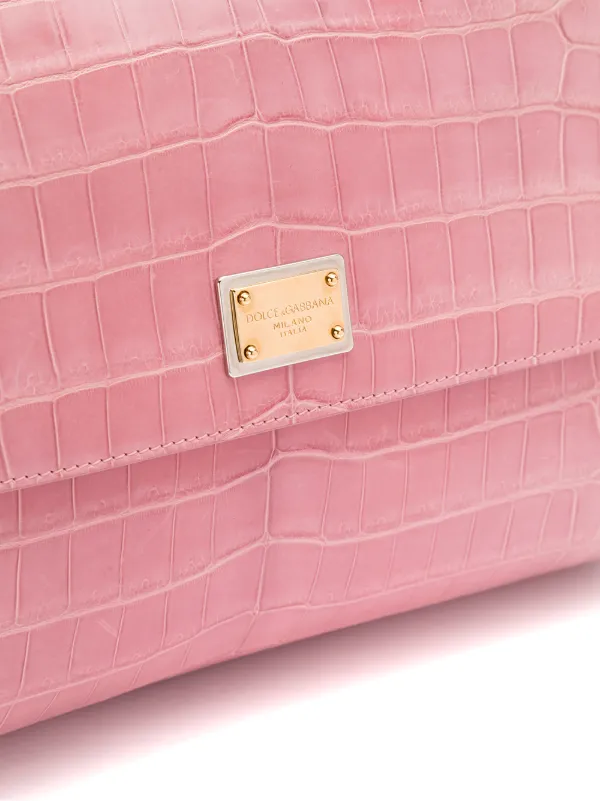 dolce gabbana crocodile bolsa
