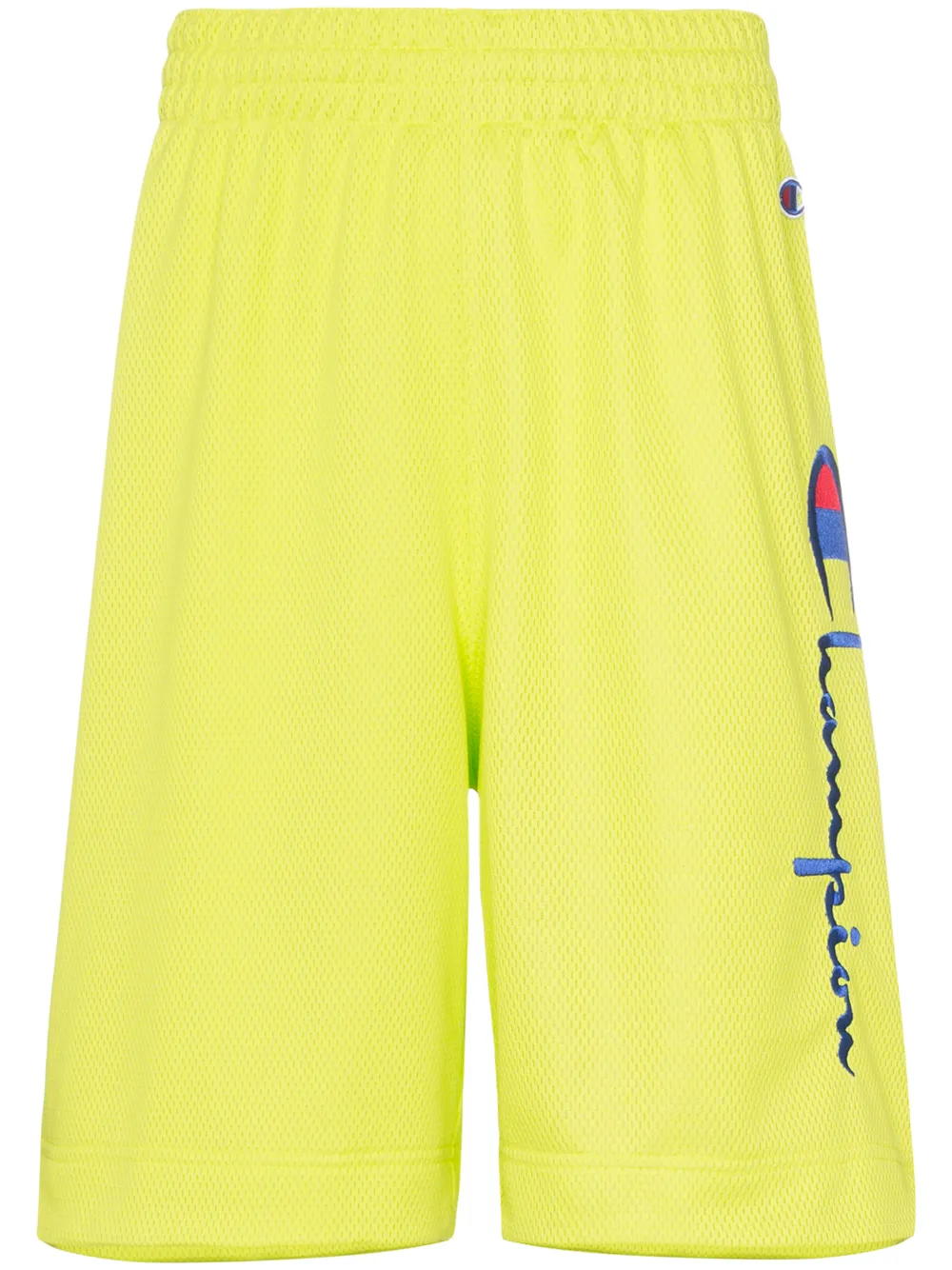 Champion Shorts CHAMPION LOGO MESH TRACK SHORTS - GREEN