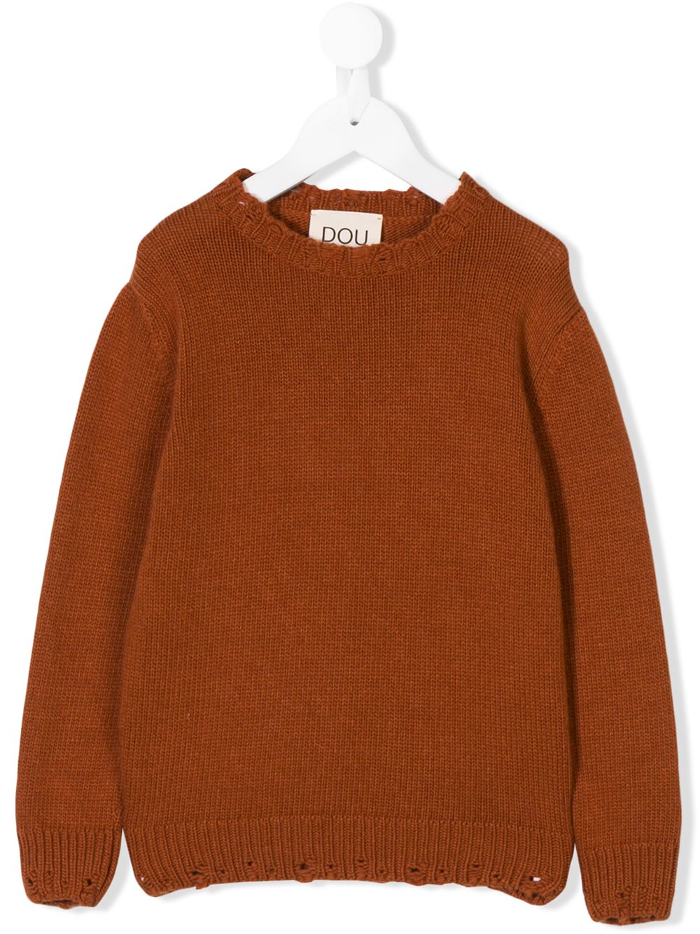 фото Douuod Kids distressed knit sweater