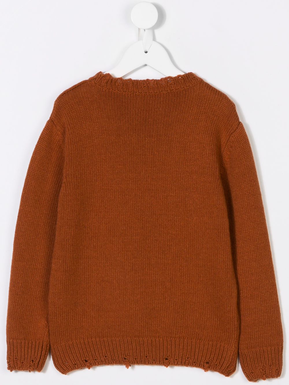 фото Douuod Kids distressed knit sweater