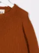 Douuod Kids كنزة منسوجة بتأثير مهترئ