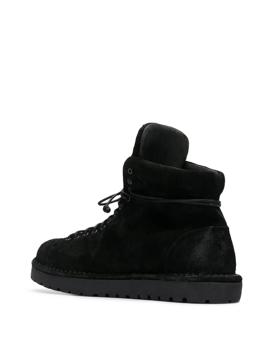 fly marl lace up boots