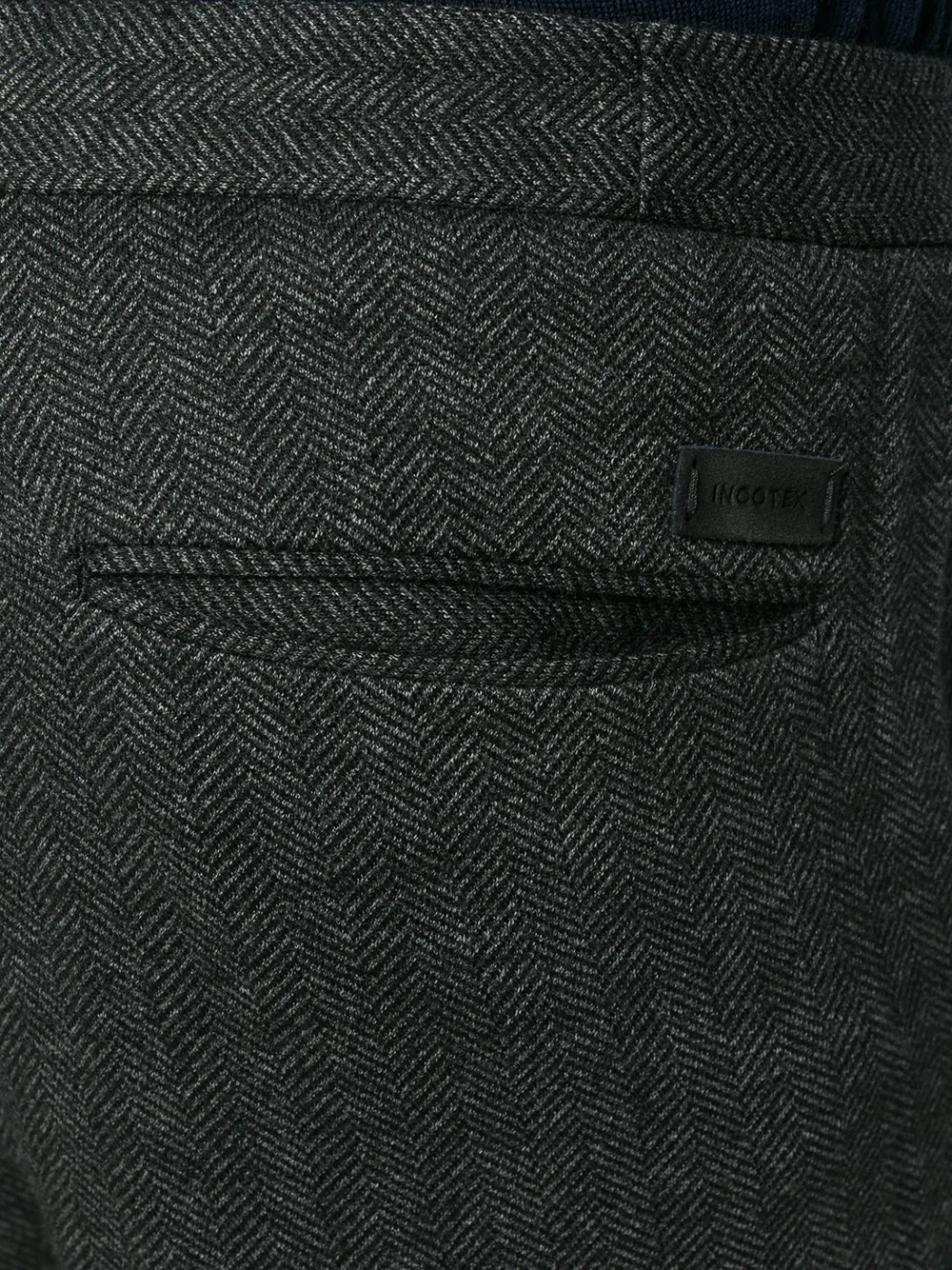 Incotex broek met rechte pijpen Grijs