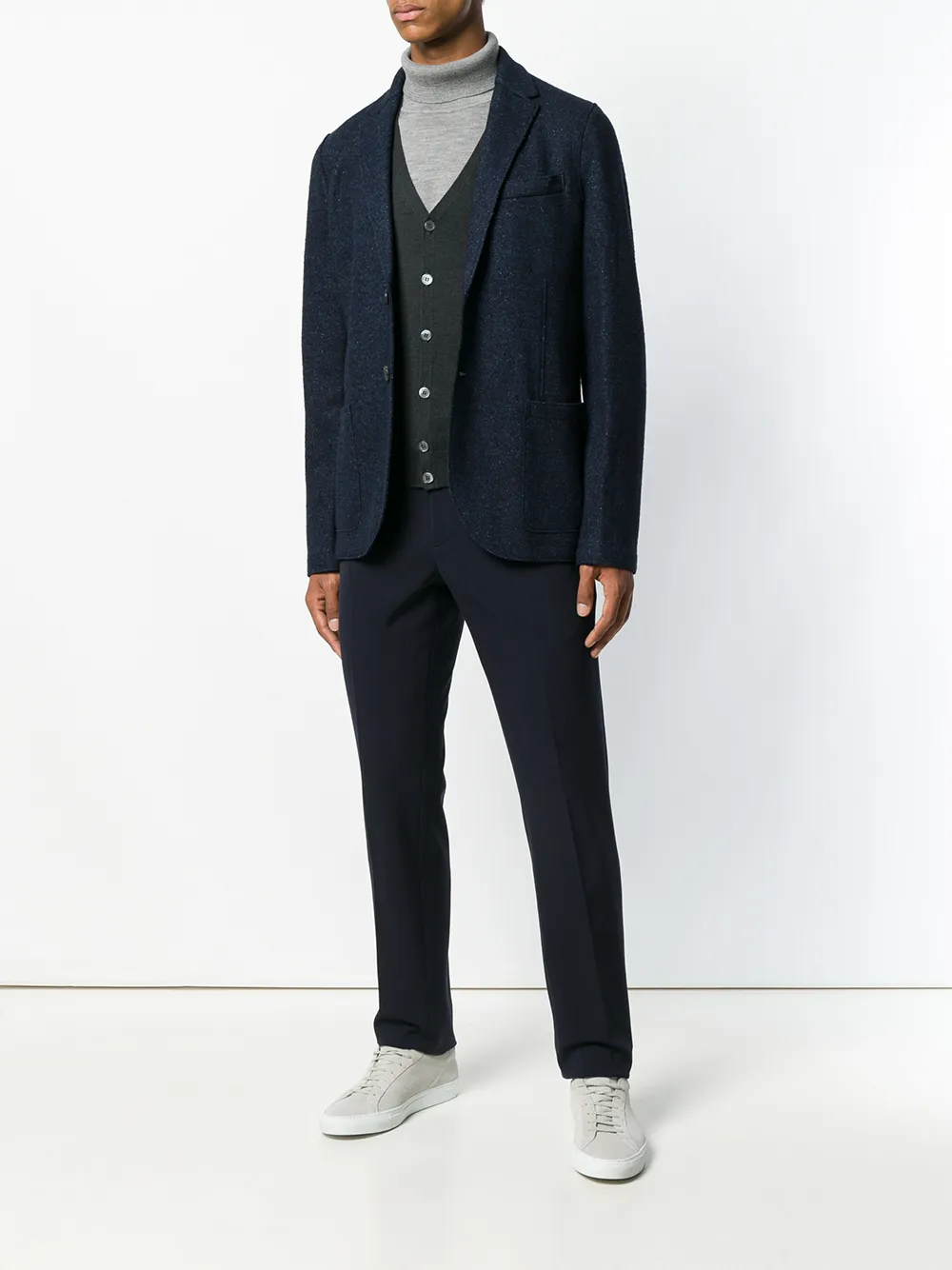 Zanone v-neck knitted vest | Cardigans | Image 2