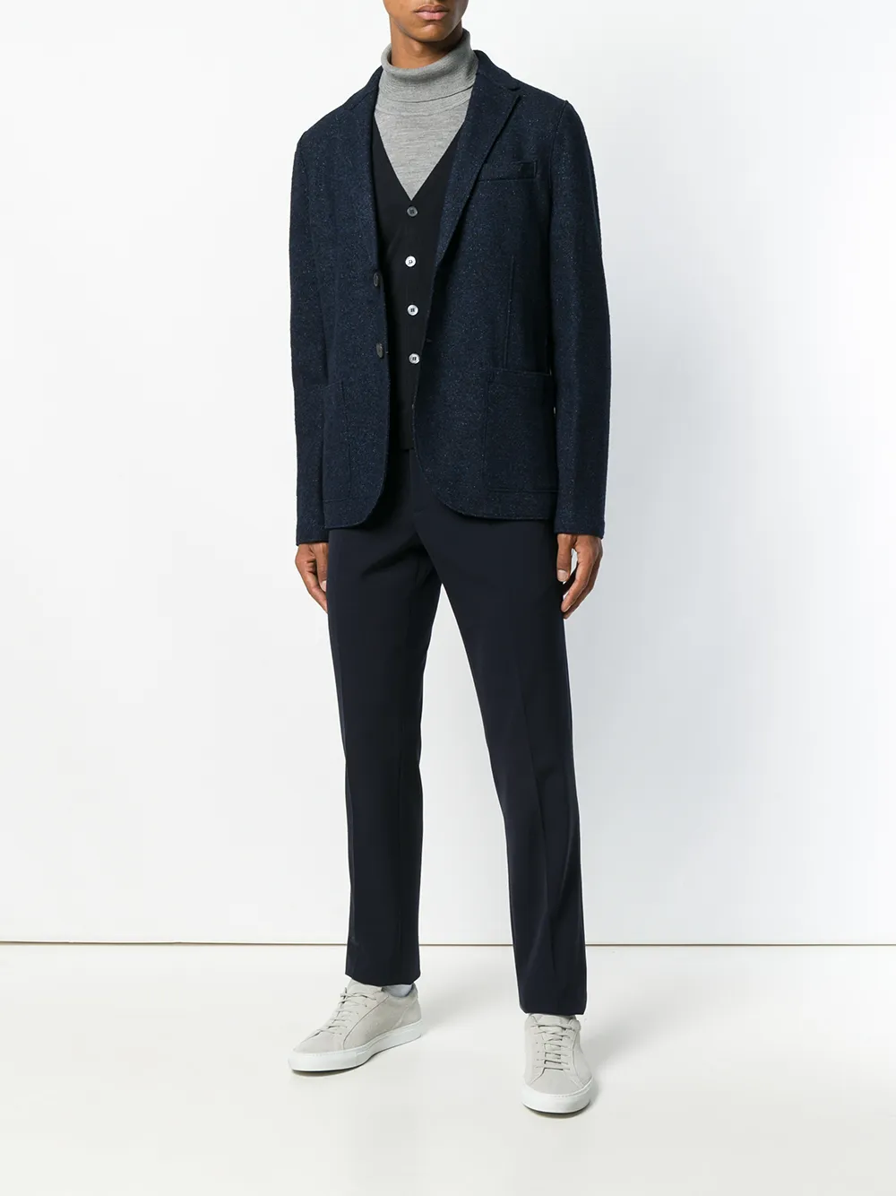 Zanone v-neck knit vest | Cardigans | Image 2