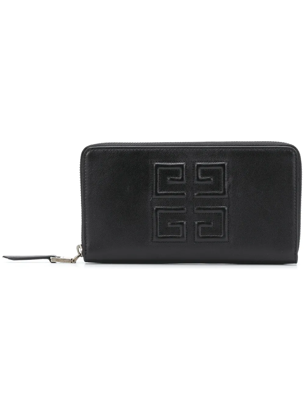 Givenchy portemonnee met ritssluiting en logo Zwart