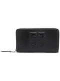 Givenchy logo zip purse - Black