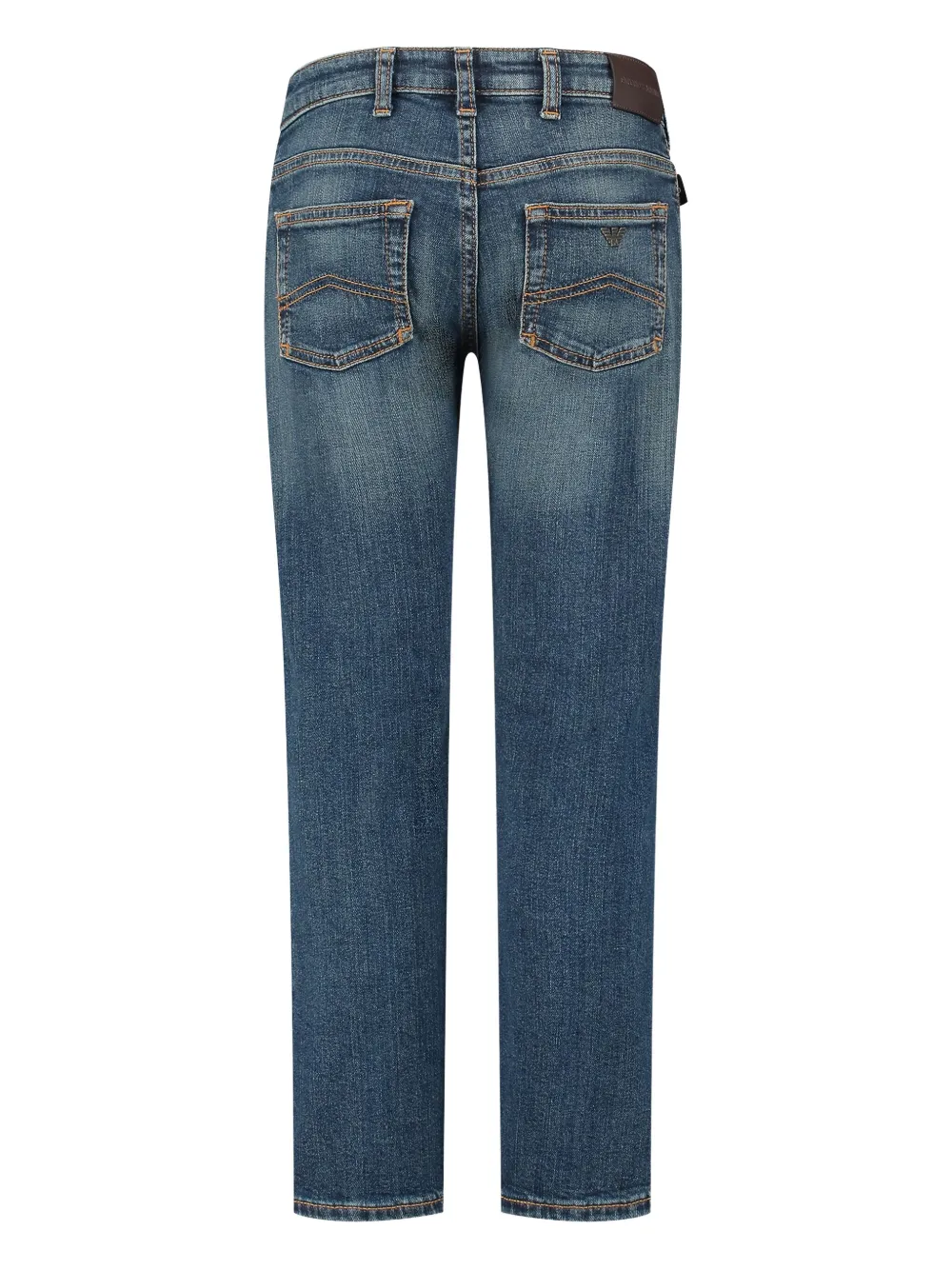 Emporio Armani Kids logo-patch jeans | Image 2