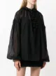 Saint Laurent sheer loose blouse