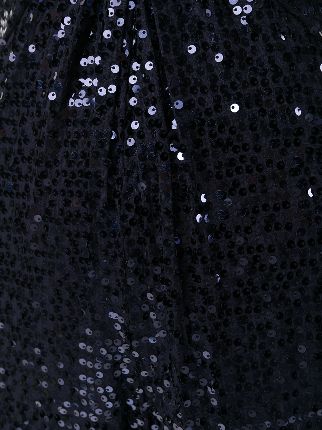 knotted sequin jumpsuit展示图