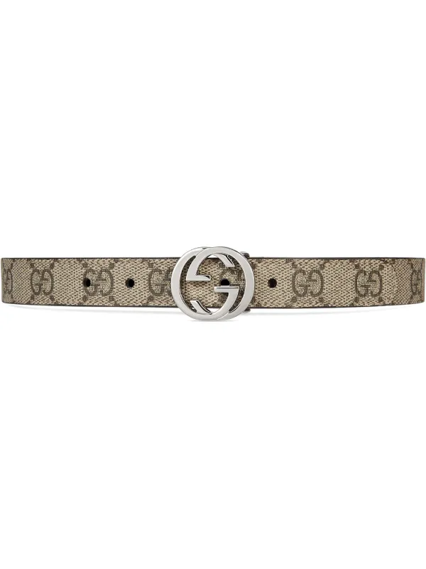 Gucci Kids Children's GG Supreme Belt - Farfetch