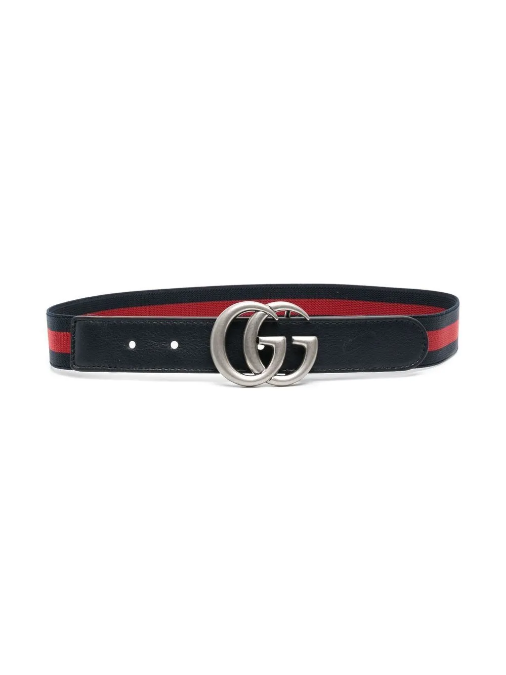 Gucci black and cheap red belt