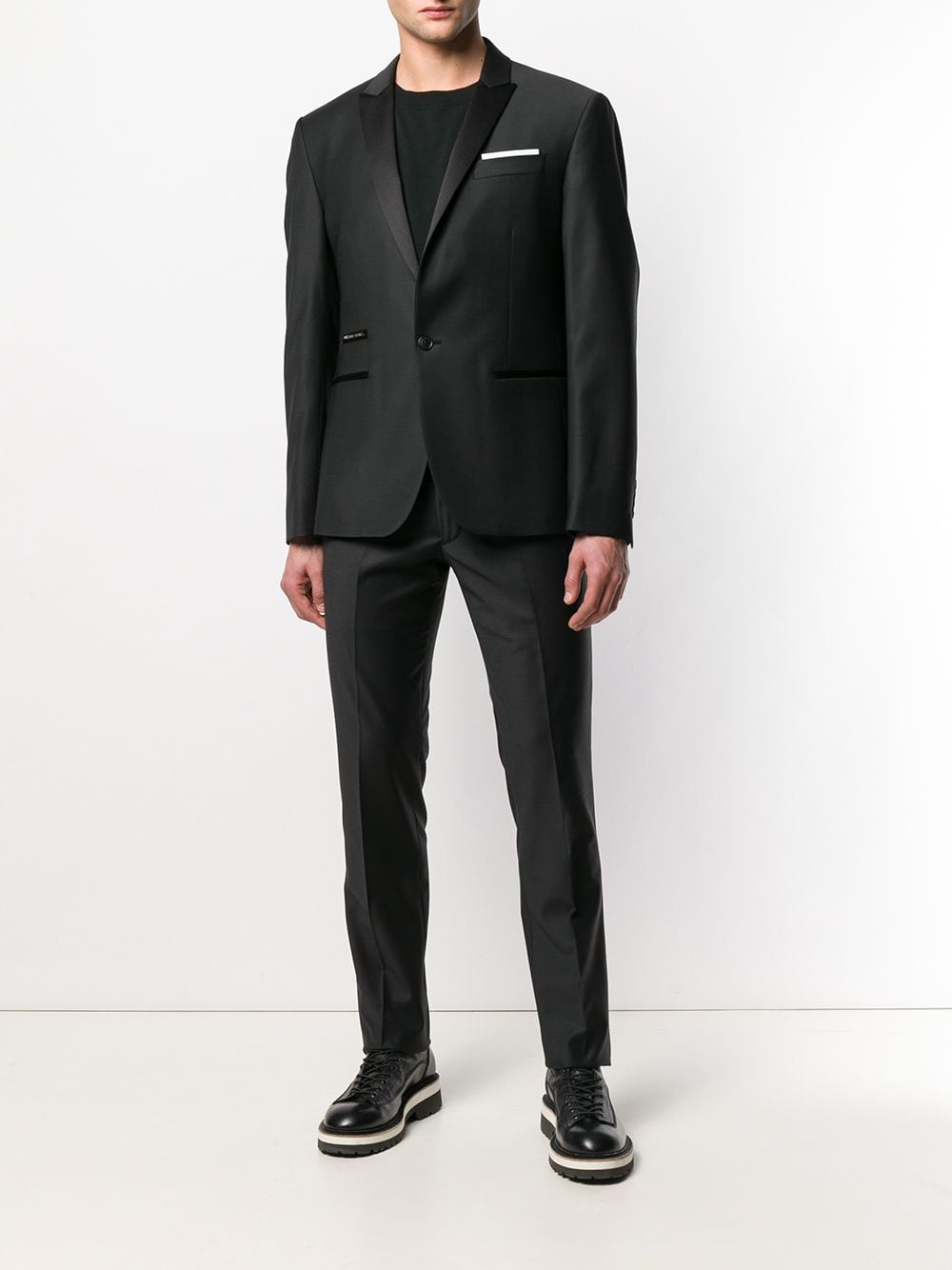 Philipp Plein Elegant tweedelig pak - Zwart
