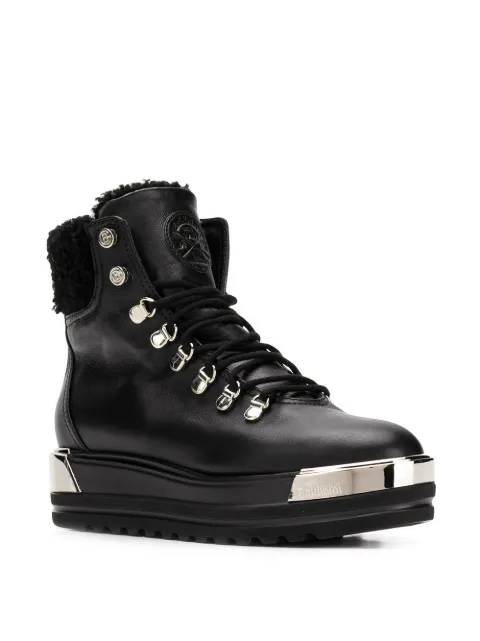 baldinini combat boots