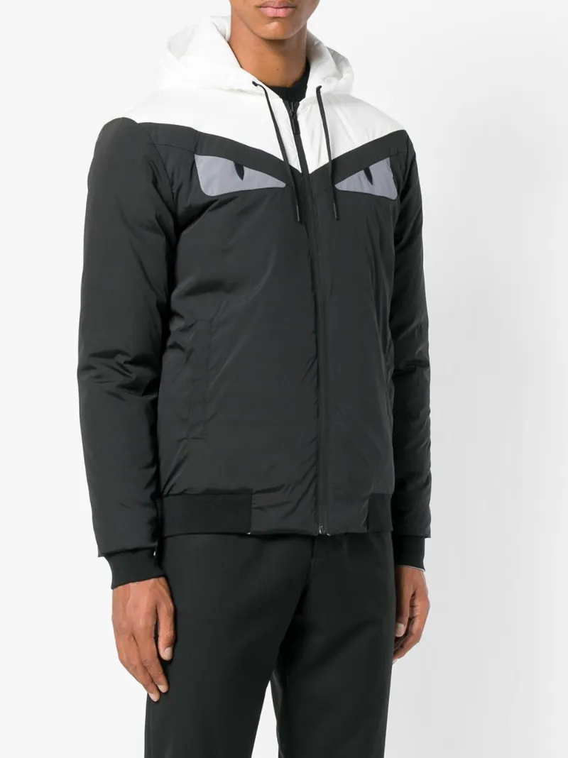 Fendi reversible hooded windbreaker 
