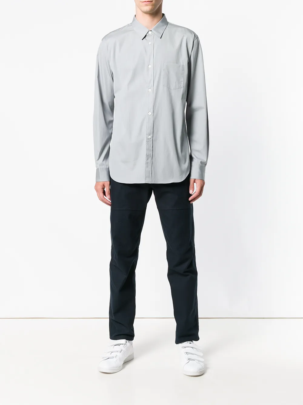 Comme Des Garçons Shirt CDG shirt met logo - Grijs