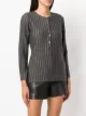 Yves Saint Laurent Pre-Owned 1970's pinstripe buttoned blouse