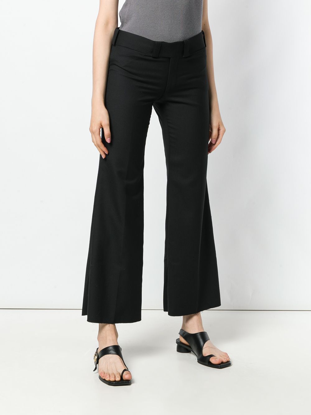 фото Junya watanabe flared cropped trousers