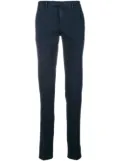 Incotex slim-fit chino trousers - Blue