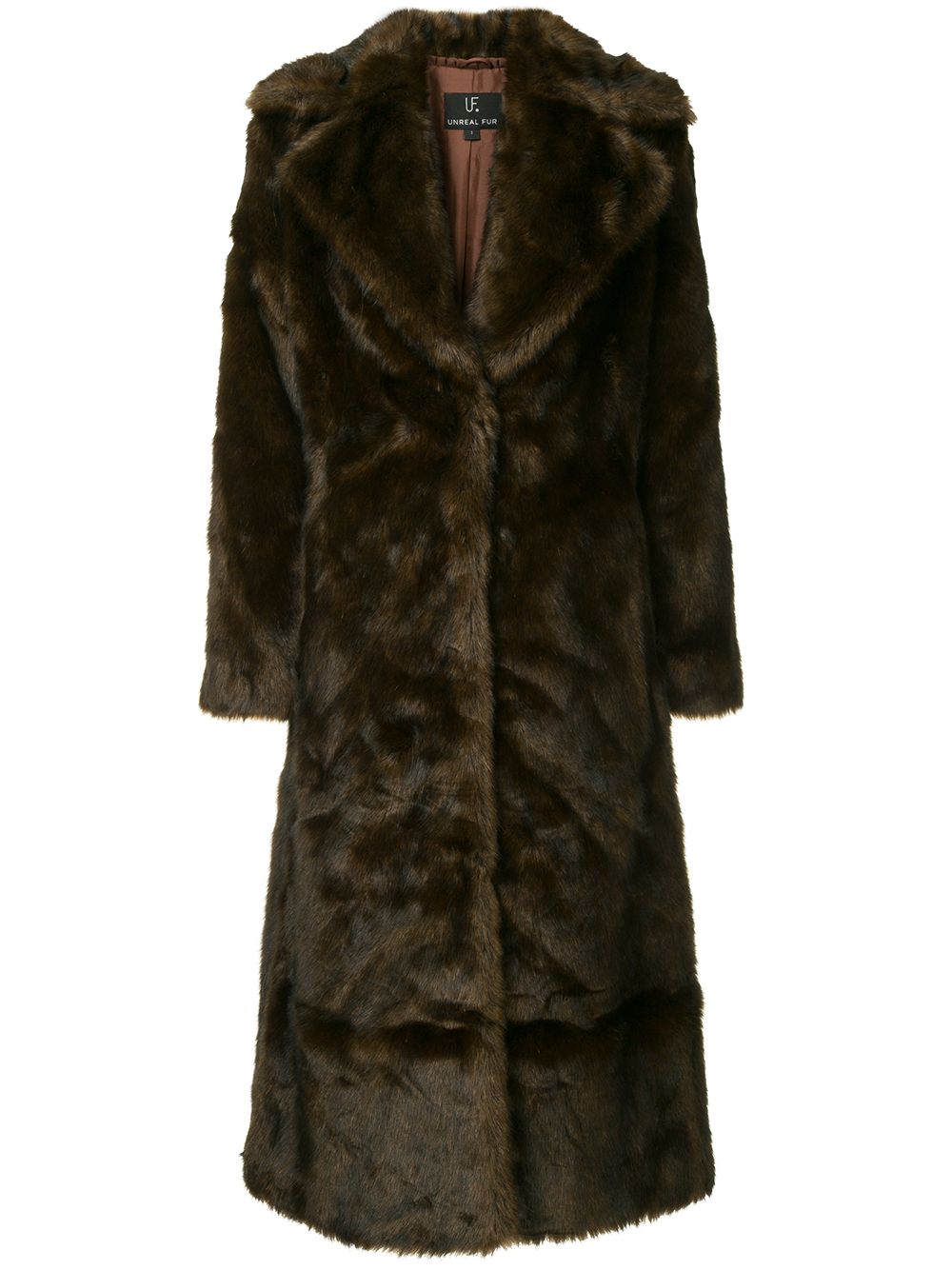 фото Unreal Fur Long Mac coat