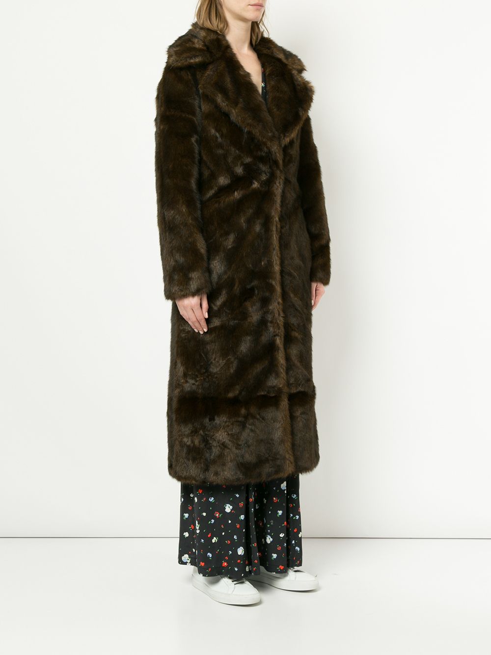 фото Unreal Fur Long Mac coat