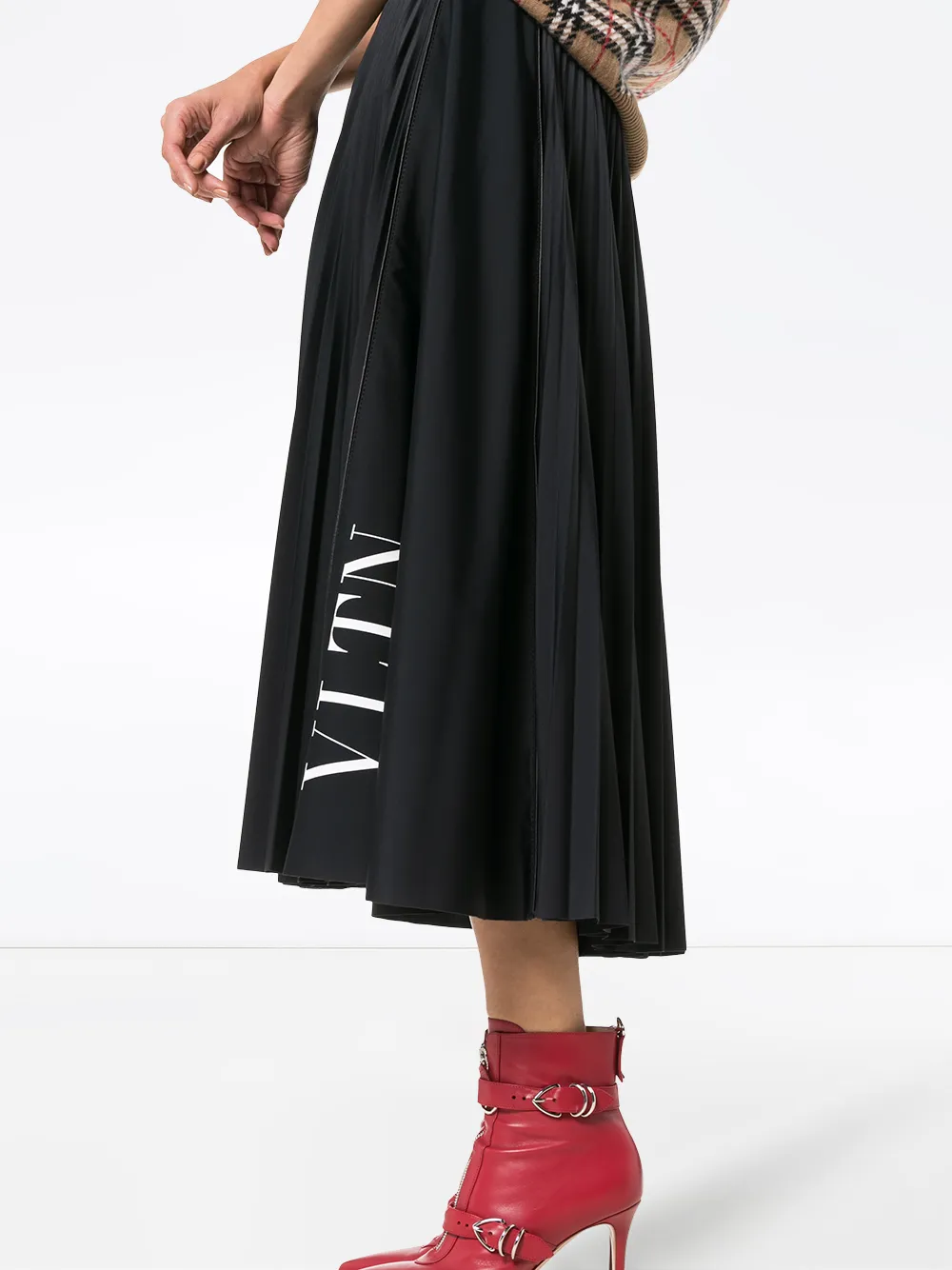 Vltn shop pleated skirt