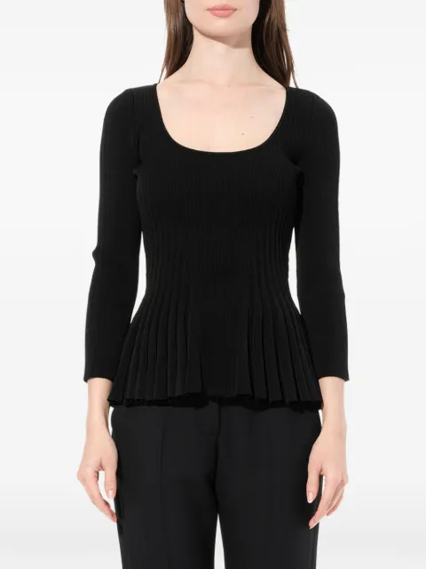 Alexander McQueen Oberteil mit Schößchen