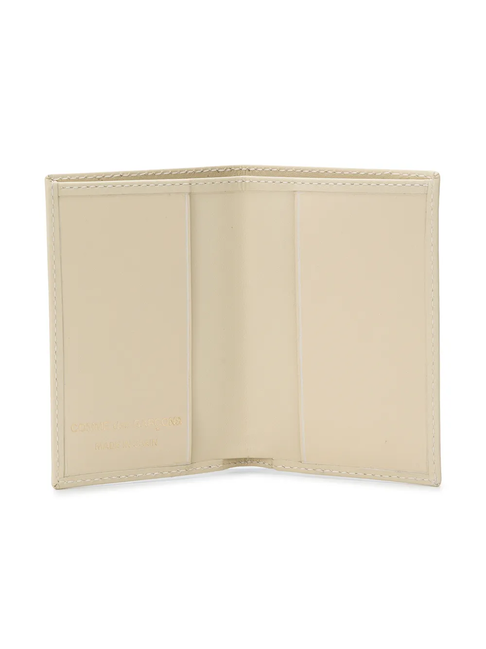 Shop Comme Des Garçons Credit Card Case In Neutrals